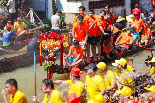仙津饮料助力2026佛山杏坛龙潭龙母文化节,共赴水乡非遗盛宴